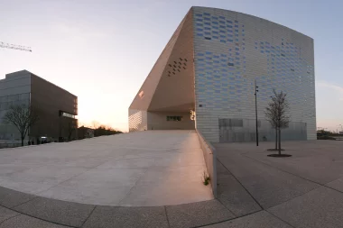 1 coucher de soleil a la MECA Bordeaux.